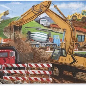 Melissa & Doug Building Site Floor Puzzle - 48 Pieces