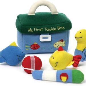 Baby GUND My First Tackle Box Stuffed Plush Playset, 5 pieces