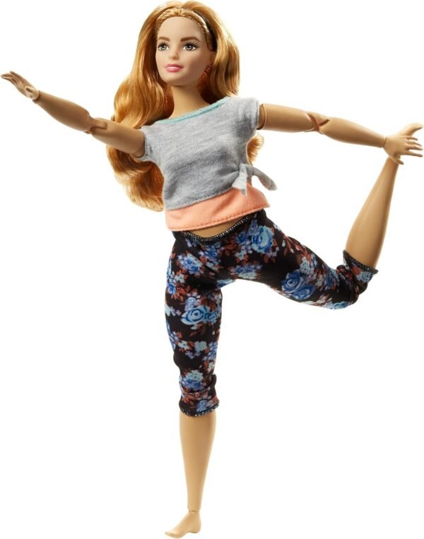 Barbie Made to Move Dolls with 22 Joints and Yoga Clothes