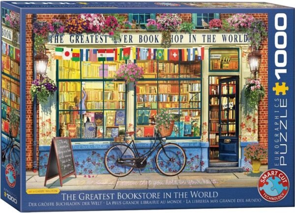 EuroGraphics (EURHR The Greatest Bookstore in The World 1000Piece Puzzle 1000Piece Jigsaw Puzzle