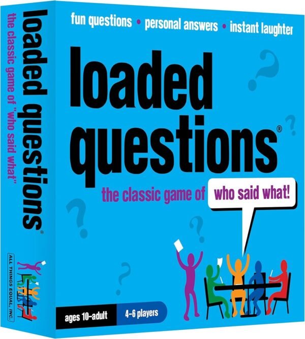 Loaded Questions - The Family/Friends Version of the Classic Game of 'Who Said What'