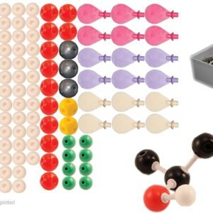 University Chemistry Co. Molecular Model Kit for Organic and Inorganic Chemistry, Teacher Set, 115 Atoms and 140 Bonds, 273 Pieces