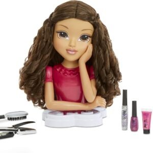 Moxie Girlz Magic Hair Makeover Sophina 4-in-1 Styling Head