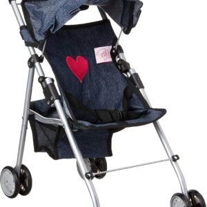 My First Doll Stroller Denim for Baby Doll