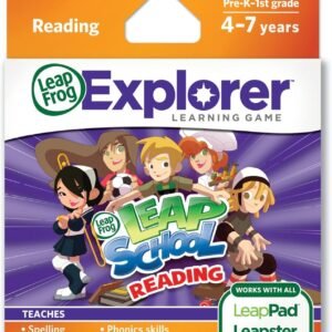 LeapFrog LeapSchool Reading Learning Game (works with LeapPad Tablets, LeapsterGS, and Leapster Explorer)