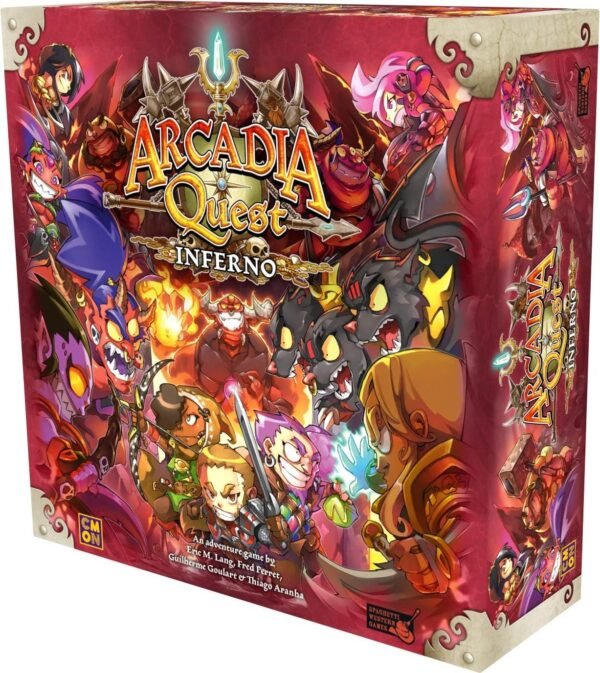Cool Mini or Not Arcadia Quest Inferno Board Game