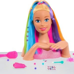 Barbie Rainbow Sparkle Deluxe Styling Head - Blonde Hair