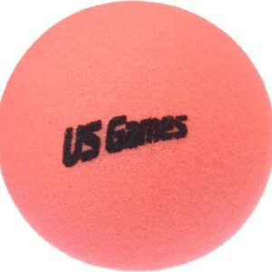 Us-Games Uncoated Economy Foam Ball, 6-Inch