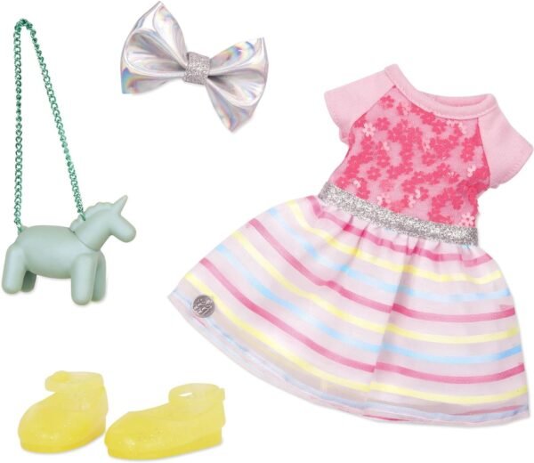 Glitter Girls by Battat - Shiny Flowers In Bloom Outfit -14' Doll Clothes? Toys, Clothes & Accessories For Girls 3-Year-Old & Up