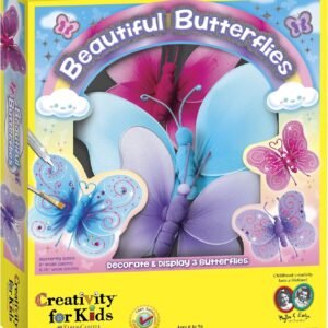 Creativity for Kids Beautiful Butterflies ? Make Your Own Butterfly Wall Art & Decor (Packaging May Vary)