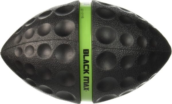 Diggin Black Max Kids Foam Soft Football. Long-Throw Spiral Grip. Small Outdoor Sports Toy
