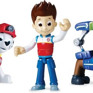 Paw Patrol Action Pack Pups Figure Set, 3-Pack, Ryder, Chase and Marshall