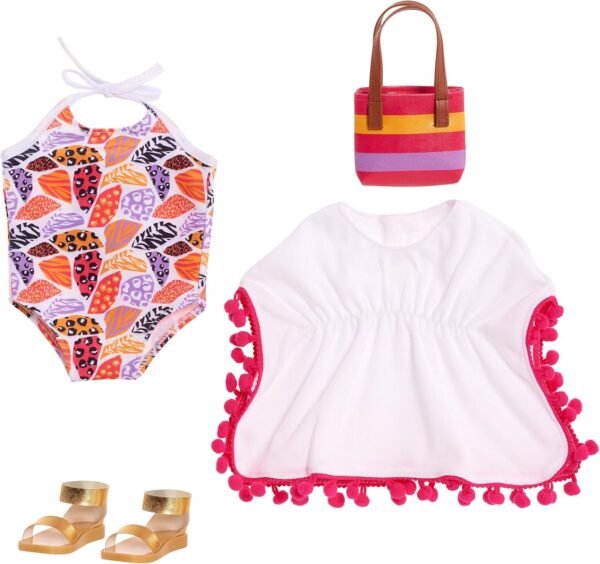Journey Girls 18' Doll Fashion Set Sunny Days Swimsuit Set - Amazon Exclusive