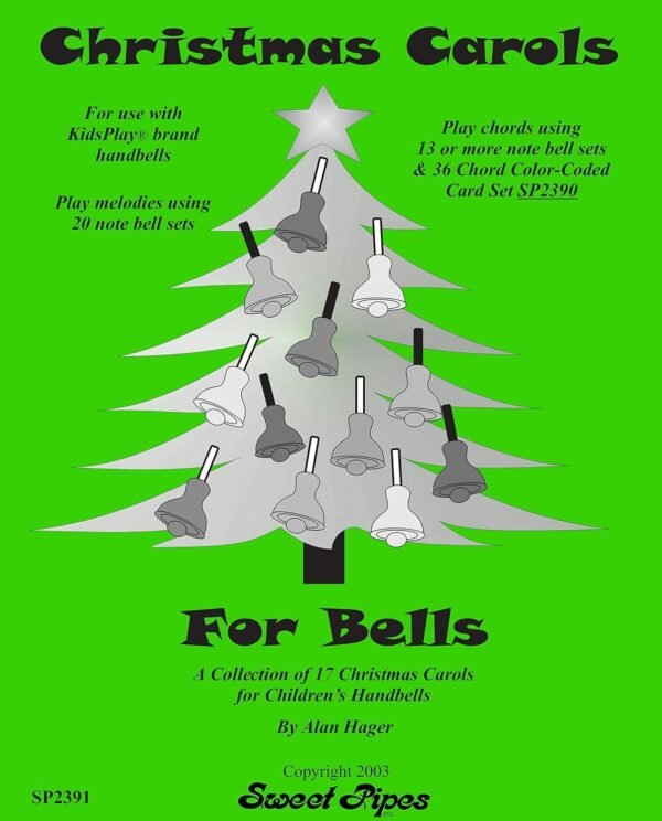 Hager Christmas Carols for Bells Song Book (17 Carols; All Ages)