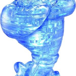 BePuzzled Original 3D Crystal Jigsaw Puzzle - Genie Disney Aladdin Brain Teaser, Fun Decoration for Kids Age 12 and Up, 35 Pieces (Level 1)