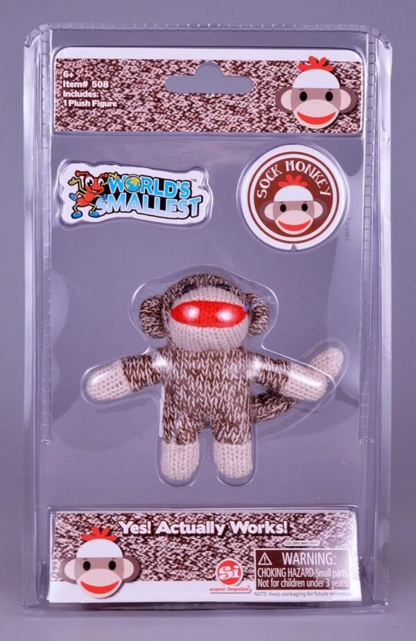 World's Smallest Sock Monkey