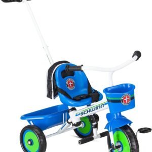 Schwinn Roadster Kids Tricycle, Easy Steer Tricycle, Blue