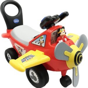 Kiddieland Disney Mickey Mouse Plane Light & Sound Activity Ride-On