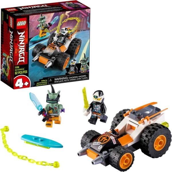 LEGO NINJAGO Cole?s Speeder Car 71706 Ninja Car Building Kit, New 2020 (52 Pieces)