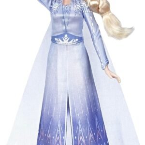 Disney Frozen Singing Elsa Fashion Doll with Music Wearing Blue Dress Inspired by The Frozen 2 movie, Toy For Kids 3 years & Up