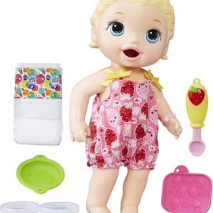 Baby Alive Super Snacks Snackin' Lily (Blonde) (Amazon Exclusive)