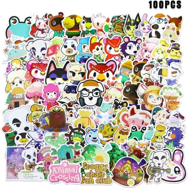 Animal Crossing Stickers for Kids 100 pcs Popular Game Sticker