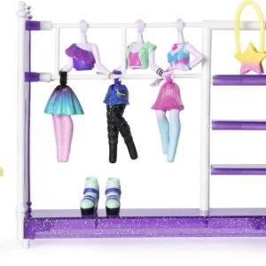 Off the Hook Style Studio, Fashion Fun Playset with 4' Small Doll & Fashions & Accessories, for Girls Aged 5 & Up