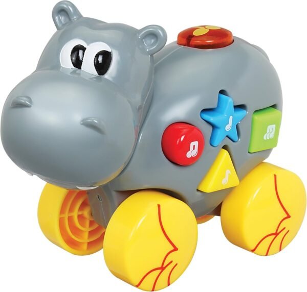 Navystar Musical Roll Along Hippo Playmates