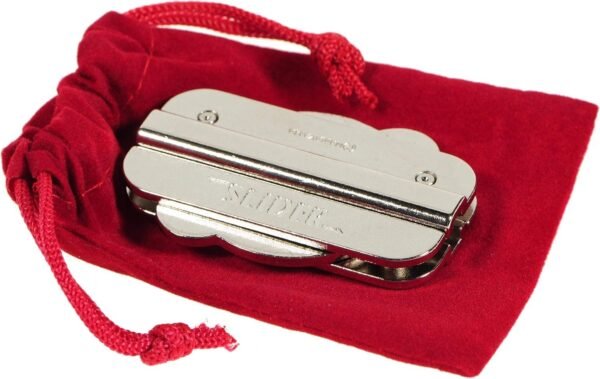 Slider Hanayama Puzzle, New 2020 Release, with RED Velveteen Drawstring Pouch
