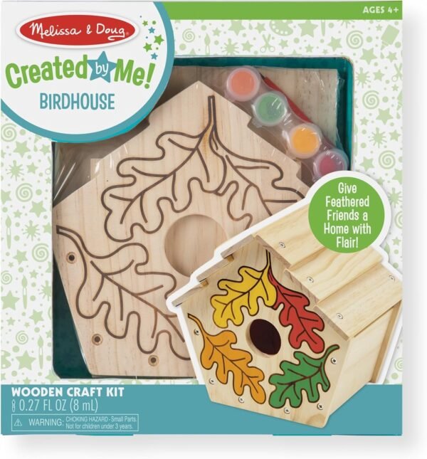 Melissa & Doug Build-Your-Own Wooden Birdhouse