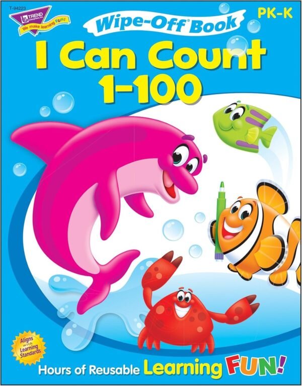 I Can Count 1-100 Wipe-Off? Book