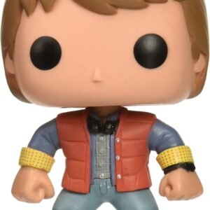 Funko POP Movie Back to The Future Marty Vinyl Figure,Powder Blue, Vermillion
