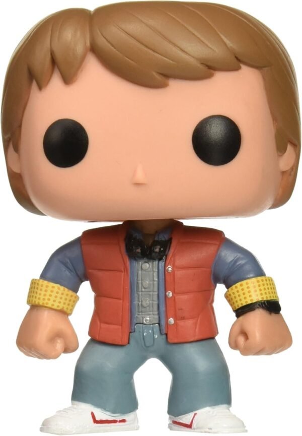 Funko POP Movie Back to The Future Marty Vinyl Figure,Powder Blue, Vermillion