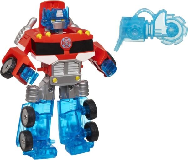Playskool Heroes Transformers Rescue Bots Energize Optimus Prime Action Figure, Ages 3-7 (Amazon Exclusive)