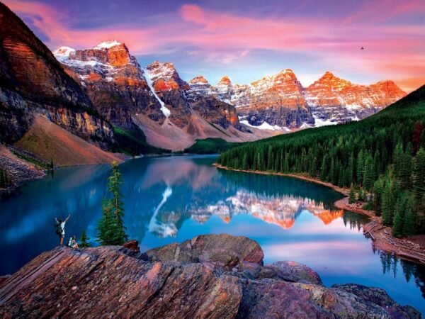 Buffalo Games - Reflections - Mountains on Fire - 750 Piece Jigsaw Puzzle