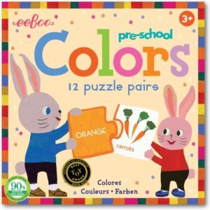 eeBoo Preschool Color Matching Puzzle Pairs