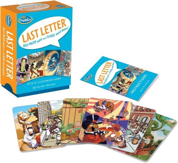 Think Fun Last Letter Card Game