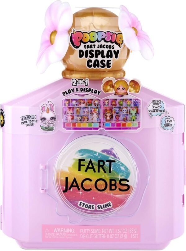 Poopsie Fart Jacobs 2-in-1 Play & Display Case
