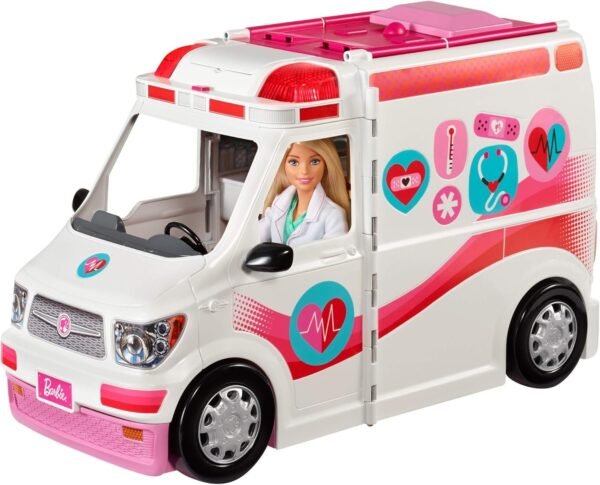 ?Barbie Ambulance and Hospital Playset