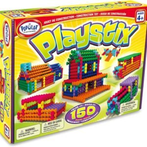Playstix Construction Toy Building Blocks Set 150 Piece Kit