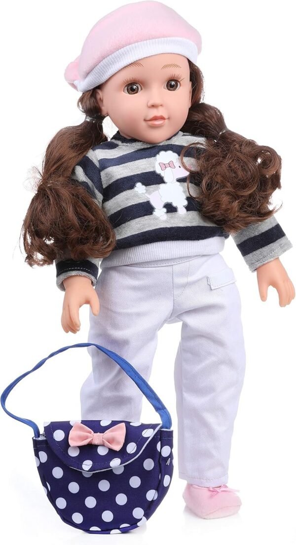 Beverly Hills Doll Collection 18 Inch Doll Lia, Realistic Dolls for Girls with Complete Outfit