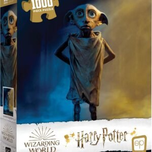 USAOPOLY Harry Potter Dobby 1000 Piece Jigsaw Puzzle | Officially Licensed Harry Potter Puzzle | Collectible Puzzle Featuring Dobby The House Elf from Harry Potter Films