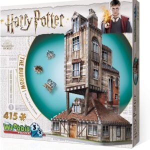 Wrebbit 3D - Harry Potter The Burrow Weasley Family Home 3D Jigsaw Puzzle - 415Piece