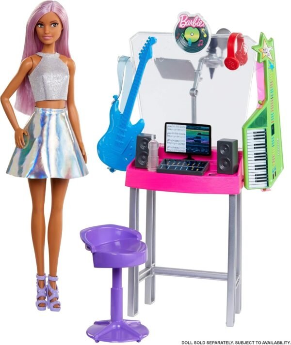 Barbie Career Places Playsets - Musician Recording Studio