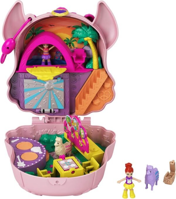 Polly Pocket: Llama Music Party Compact