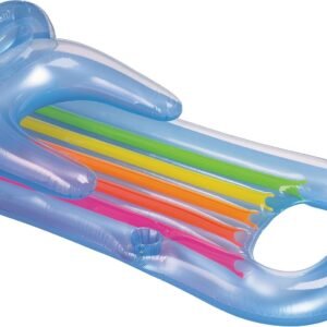 Intex King Kool Inflatable Lounge, 63' X 33.5' , 1 Pack (Colors May Vary)