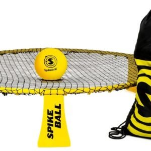 Spikeball Rookie Kit - 50% Larger Net and Ball - Played Outdoors, Indoors, Yard, Lawn, Beach - Designed for New Players