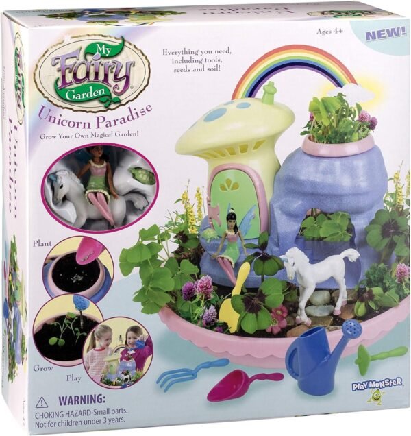 My Fairy Garden Unicorn Paradise - Grow Your Own Magical Garden!