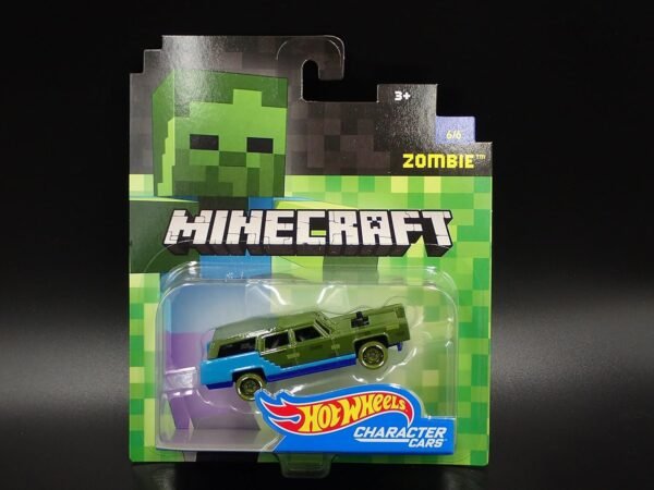 Hot Wheels Minecraft Zombie Character Cars