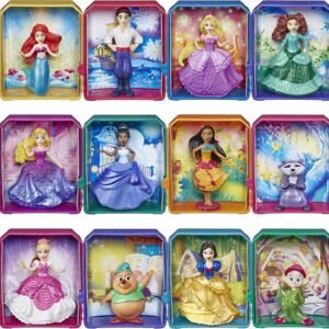 Disney Princess Royal Stories, Figure Surprise Blind Box with Favorite Disney Characters, Toy for 3 Year Olds & Up, 2' Disney Dolls
